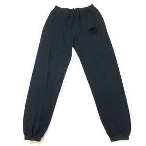 Roots black peppered genderless jogger sweatpants XXS